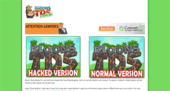 Desktop Screenshot of bloonstowerdefense5hacked.net